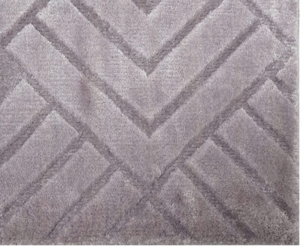 Ishana Velvet Luxe handgewebte Viskose-Teppiche und Vorleger