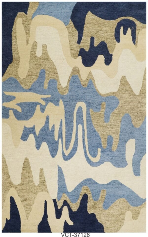 Handgetuftete Wollteppiche