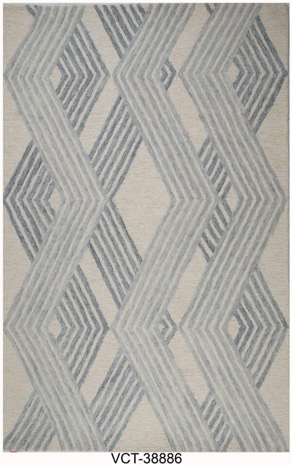 Handgetuftete Wollteppiche