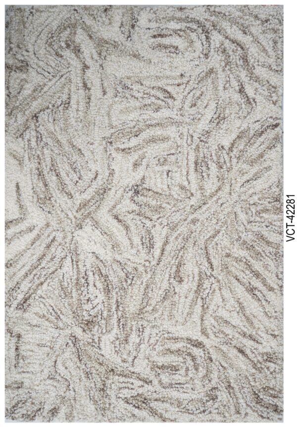 Vrittika Brown handgetuftete Broadloom-Rollenteppiche