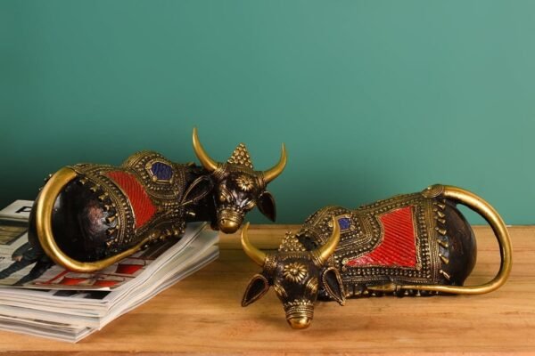 Pair of Shiv Nandi for Home Decor