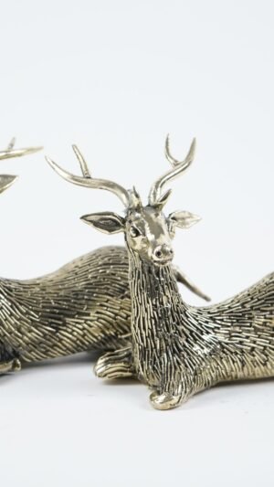 Dhokra Art Deer Set