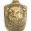 Dhokra Wall Hanging Lion Face