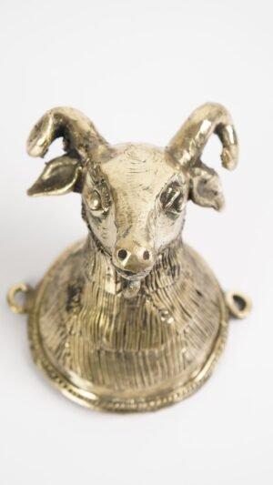 Dhokra Hanging Deer Head