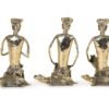 Tribal Music Set Antique Brass For Home Decor