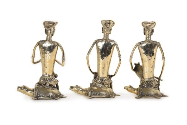 Tribal Music Set Antique Brass For Home Decor