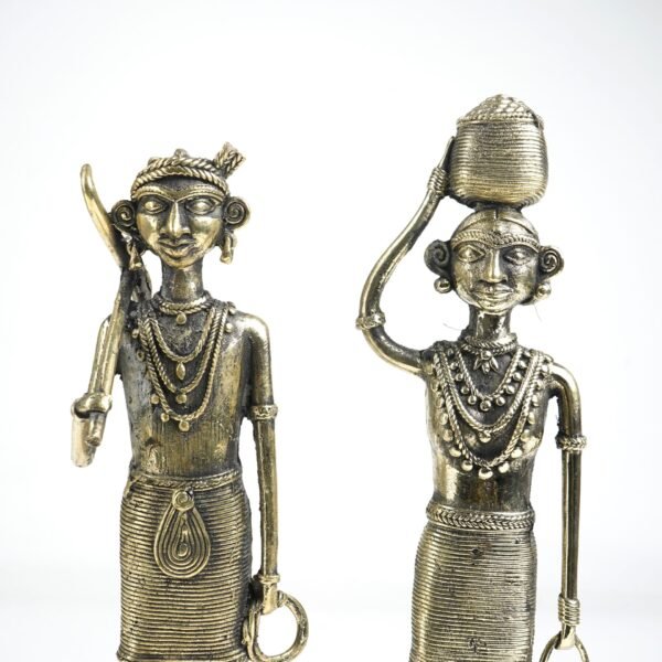 Dhokra Art Standing Madia Madin