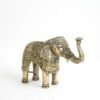 Dhokra Art Elephant Statue
