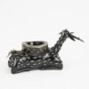 Dhokra Art Deer Candle Stand