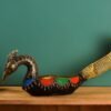 Peacock Dhokra Art
