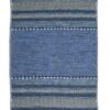 Indigo Horizon Hand Woven Cotton Rug