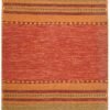 Rustic Ember Hand Woven Cotton Rug