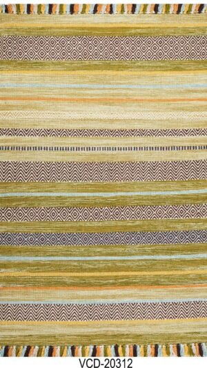Sona Vira Hand Woven Cotton Rug