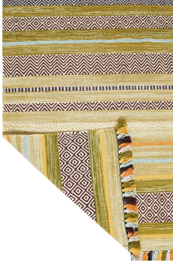 Sona Vira Hand Woven Cotton Rug