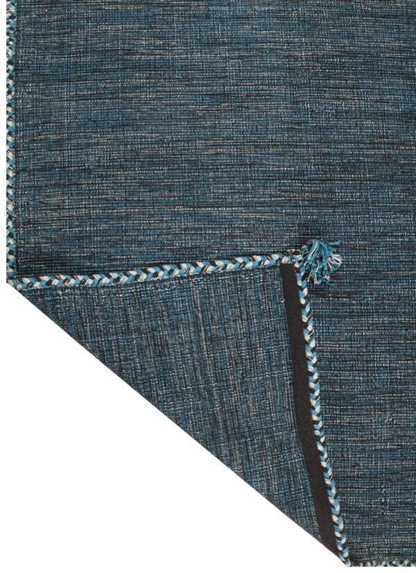 Deep Ocean Weave Hand Woven Cotton Rug