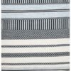 Nordic Stride Hand Woven Cotton Rug