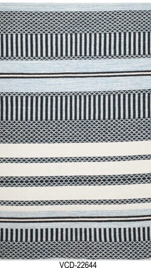 Nordic Stride Hand Woven Cotton Rug