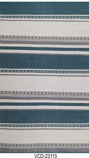 Coastal Breeze Hand Woven Cotton Rug