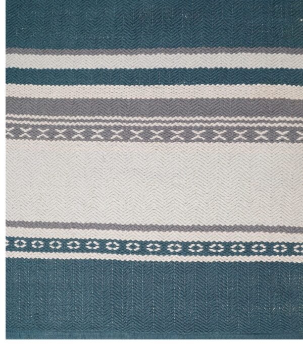 Coastal Breeze Hand Woven Cotton Rug