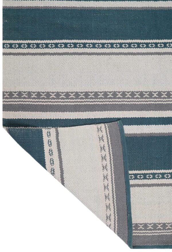 Coastal Breeze Hand Woven Cotton Rug