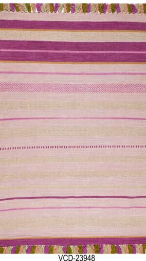 Sunset Harmony Hand Woven Cotton Rug