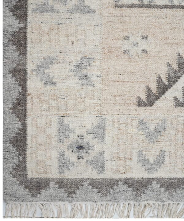 Aravalli Hand Woven Woolen Kilim Rug