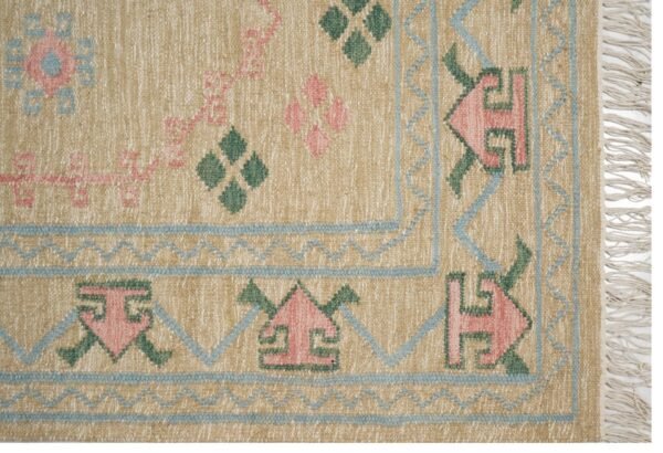 Aarav Hand Woven Woolen Kilim Rug