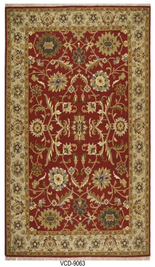Kesar Floral Hand Knotted Soumak Carpets