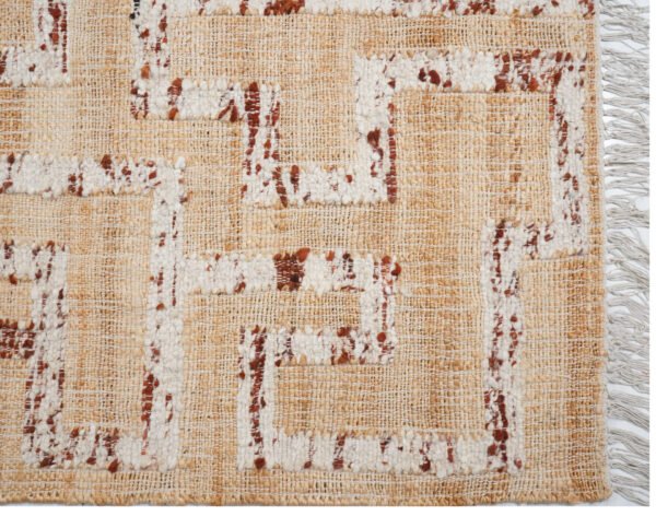 Rustica Maze Jute Wool Rugs