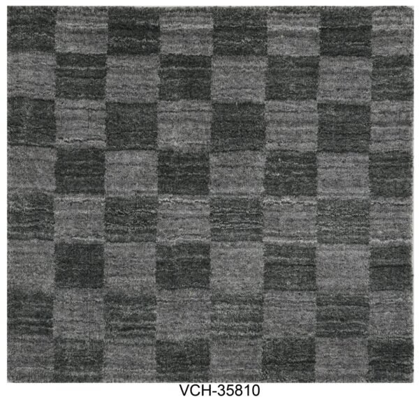 Noir Chess Handloom Woolen Carpets and Rugs