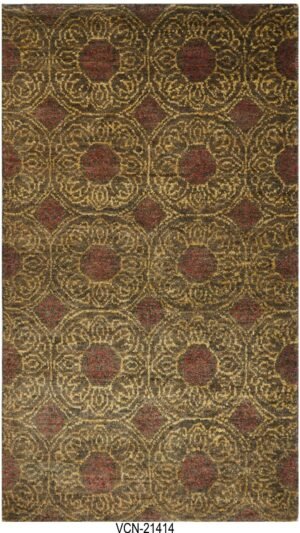 Golden Crest Hand Knotted Jute Carpets