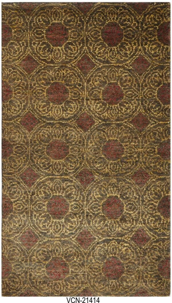 Golden Crest Hand Knotted Jute Carpets