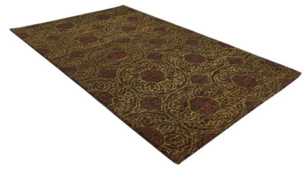Golden Crest Hand Knotted Jute Carpets