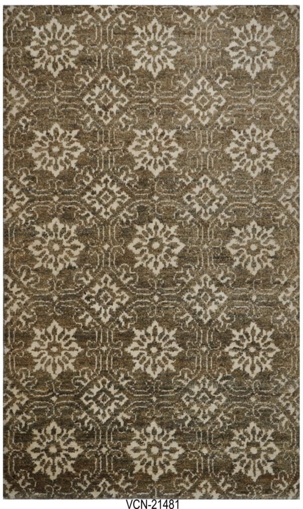Royal Bloom Hand Knotted Jute Carpets