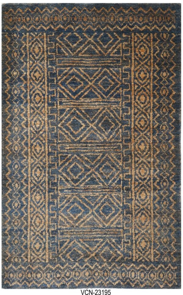 Midnight Nomad Hand Knotted Jute Carpets