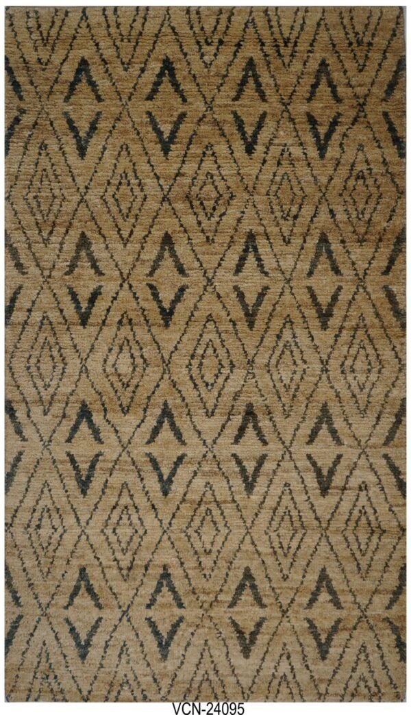 Sahara Diamond Weave Hand Knotted Jute Carpets