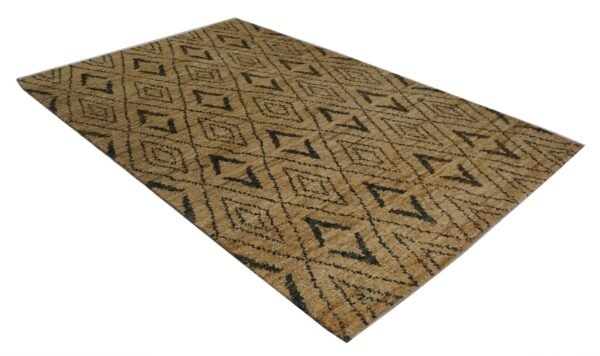 Sahara Diamond Weave Hand Knotted Jute Carpets