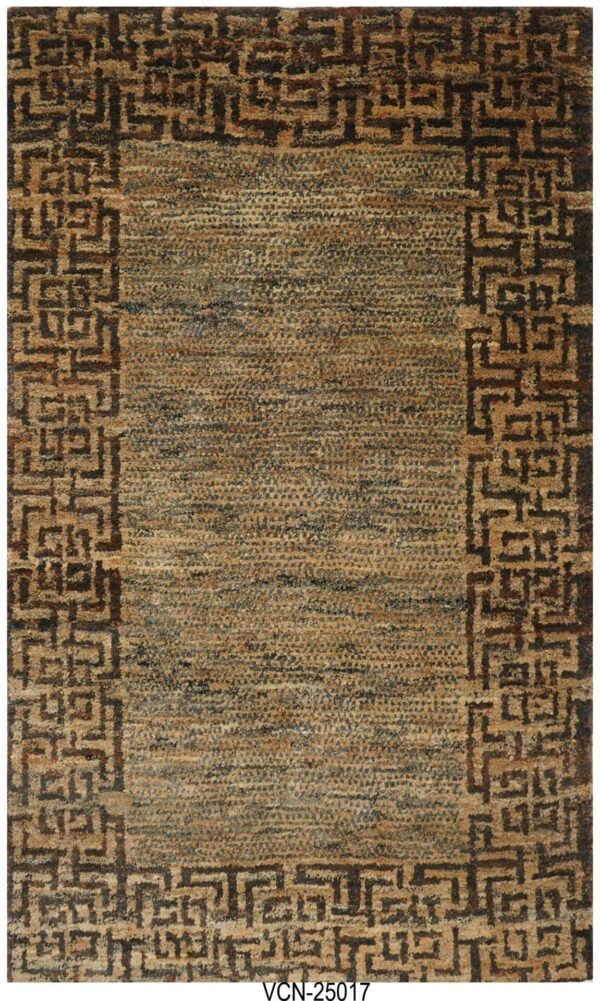 Athens Border Weave Hand Knotted Jute Carpets