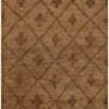 Rustic Lattice Hand Knotted Jute Carpets