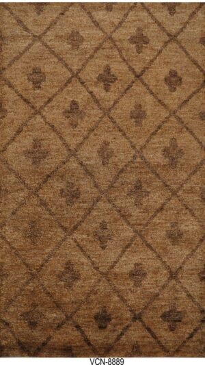 Rustic Lattice Hand Knotted Jute Carpets