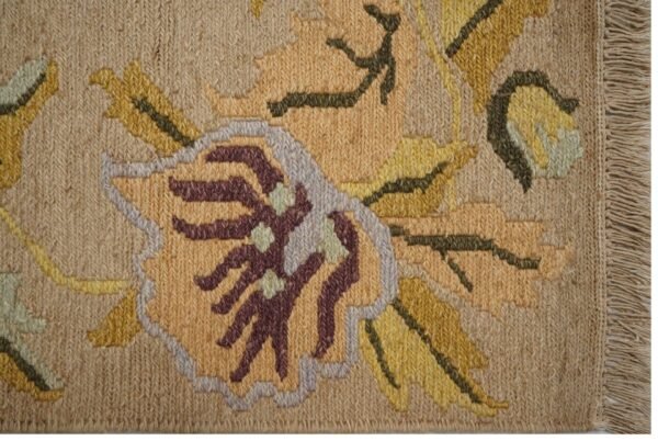 Golden Blossom Hand Knotted Soumak Carpets