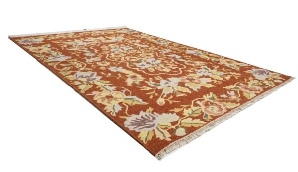 Autumn Bloom Hand Knotted Soumak Carpets