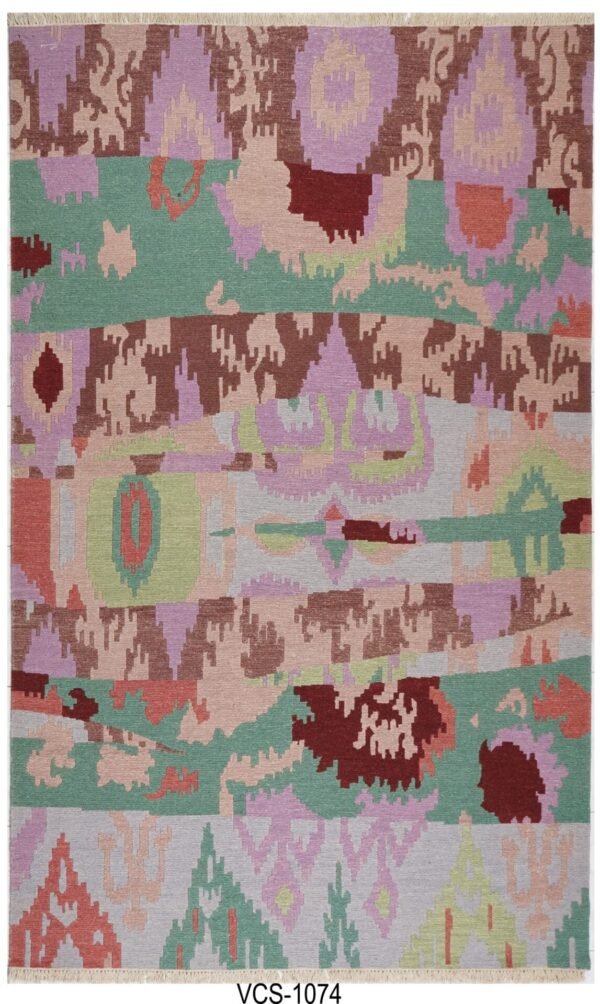 Aarav Hand Knotted Soumak Carpets