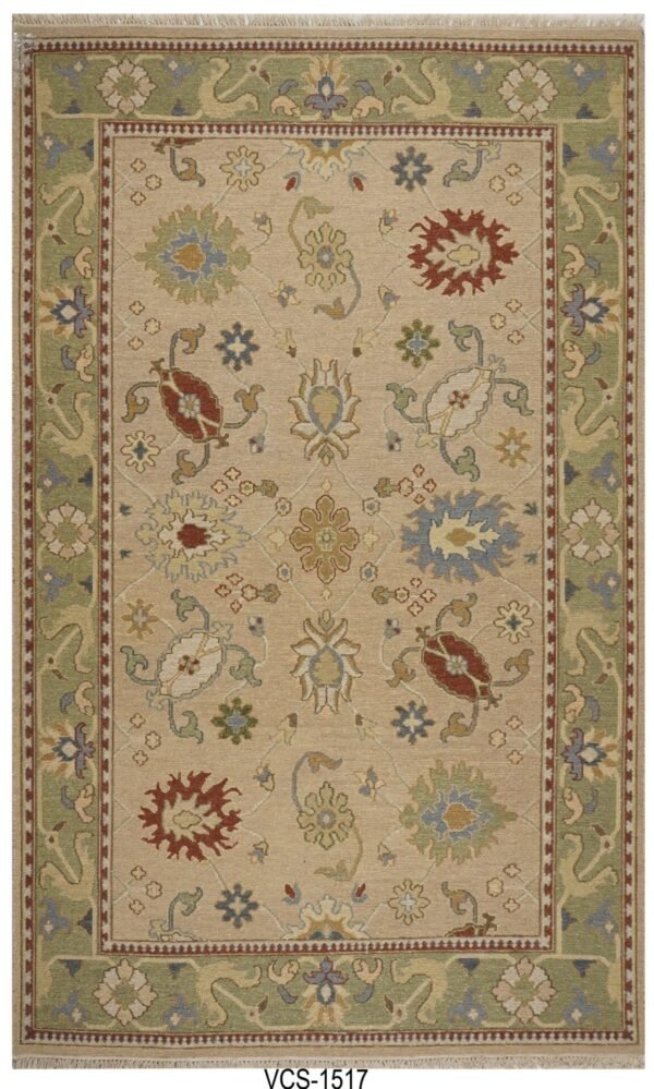 Gulshan Floral Hand Knotted Soumak Carpets