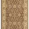 Rajwada Beige Hand Knotted Soumak Carpets