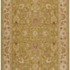 Mehndi Beige Hand Knotted Soumak Carpets