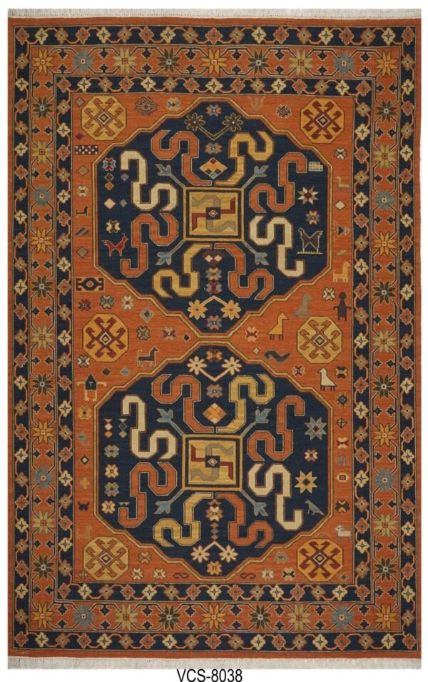 Surya Maze Hand Knotted Soumak Carpets
