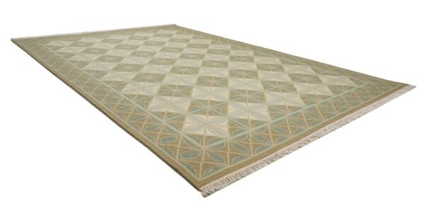 Neelam Diamond Hand Knotted Soumak Carpets