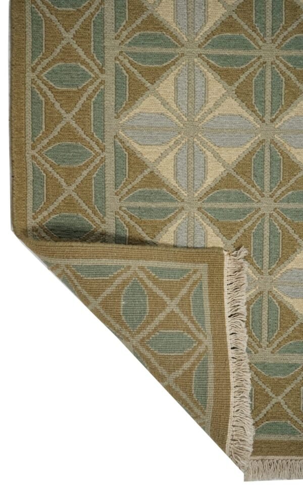 Neelam Diamond Hand Knotted Soumak Carpets