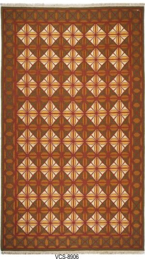 Manikya Diamond Hand Knotted Soumak Carpets